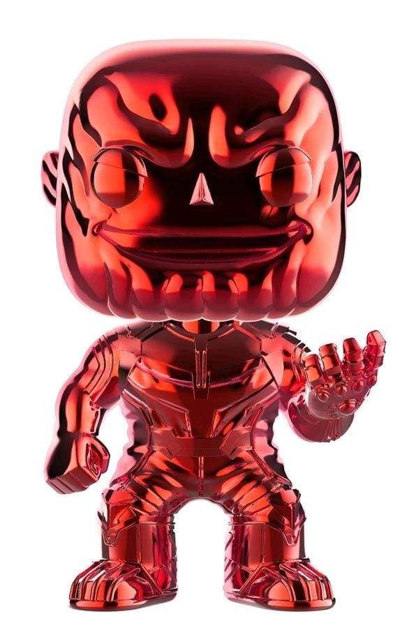 Image Avengers 3: Infinity War - Thanos Red Chrome US Exclusive Pop! Vinyl [RS]