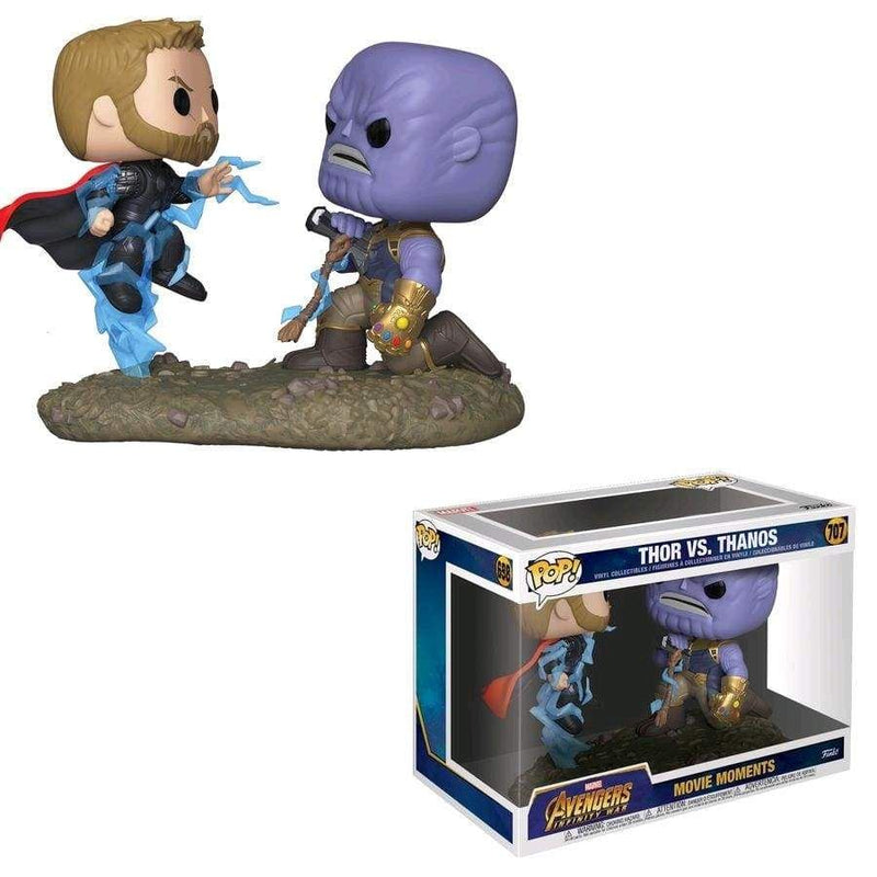 Image Avengers 3: Infinity War - Thor vs Thanos Movie Moment Pop! Vinyl
