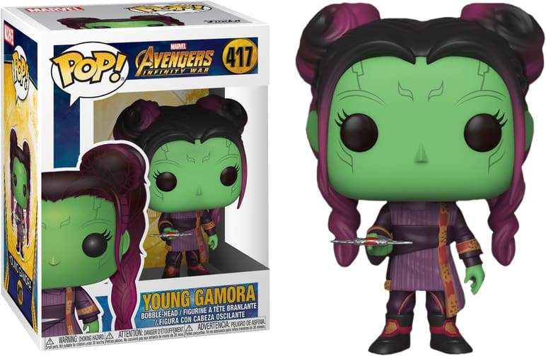 Image Avengers 3 - Young Gamora with Dagger Pop!