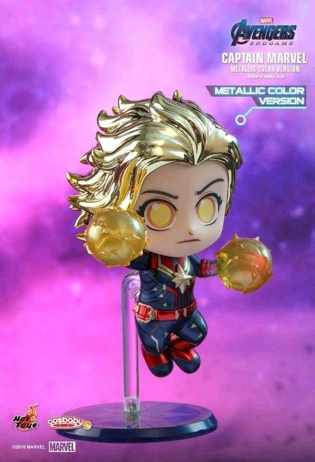 Image Avengers 4 - Captain Marvel Metallic Cosbaby