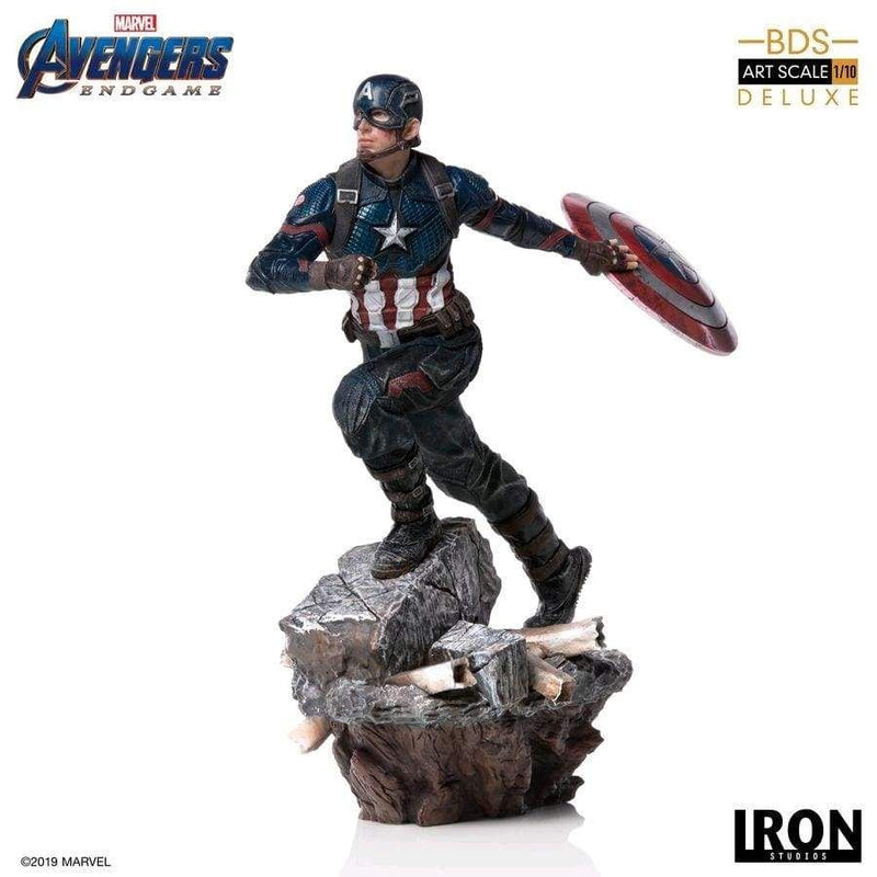 Image Avengers 4: Endgame - Captain America 1:10 Deluxe Scale Statue