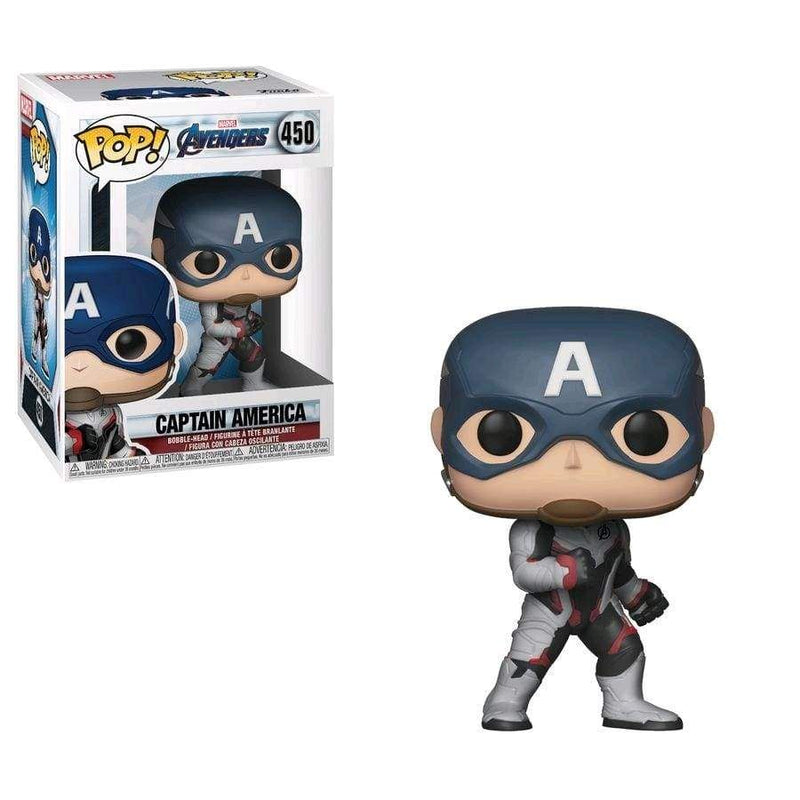 Image Avengers 4: Endgame - Captain America (Team Suit) Pop! Vinyl