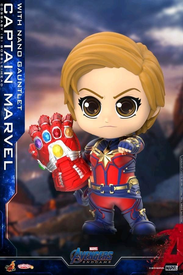 Image Avengers 4: Endgame - Captain Marvel Nano Gauntlet Cosbaby