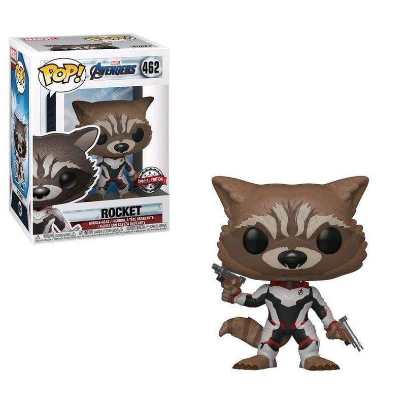 Image Avengers 4: Endgame - Rocket Team Suit US Exclusive Pop! Vinyl [RS]
