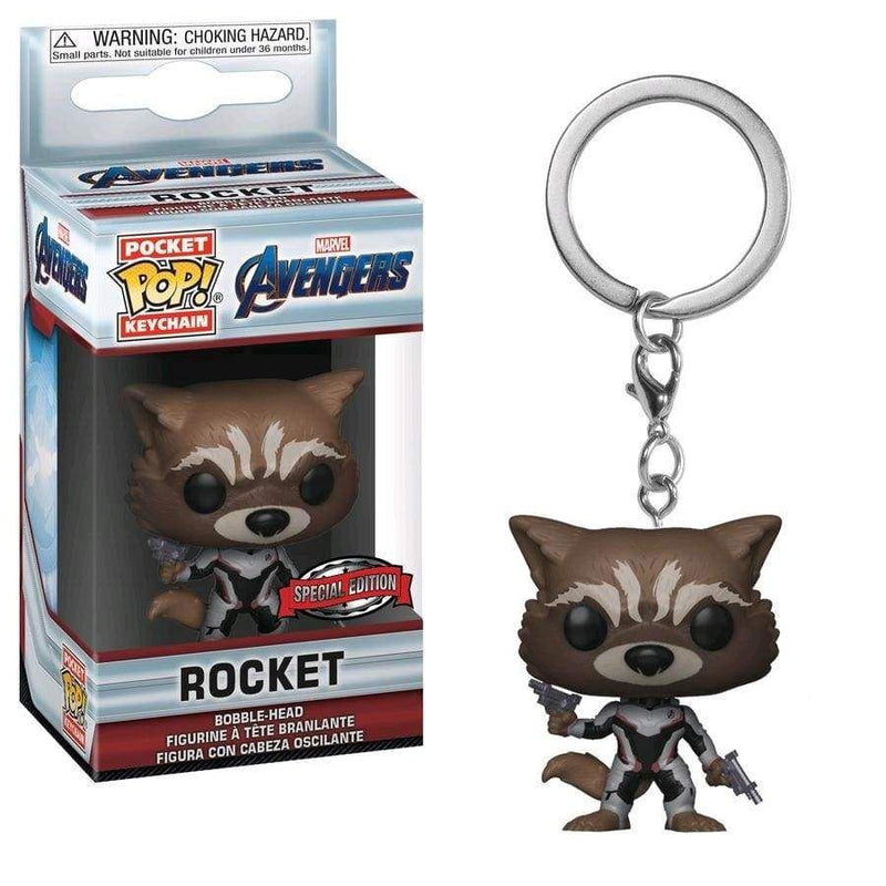 Image Avengers 4: Endgame - Rocket US Exclusive Pocket Pop! Keychain [RS]