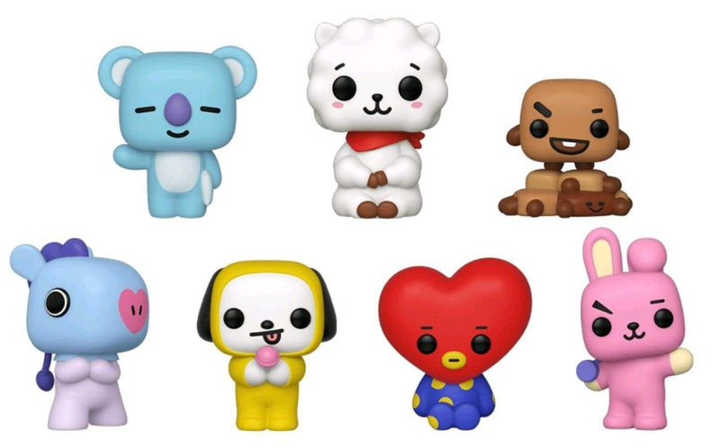 Image BT21 - BT21 US Exclusive Pop! Vinyl 7-Pack [RS]
