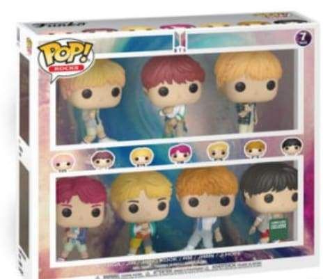 Image BTS - US Esclusive Pop! Vinyl 7-Pack [RS]