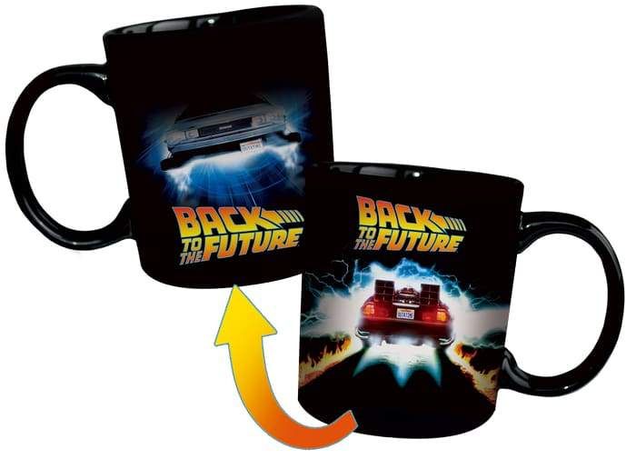 Image BTTF - Delorean Heat Changing Mug