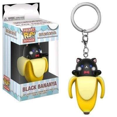 Image Bananya - Black Bananya Pop! Keychain