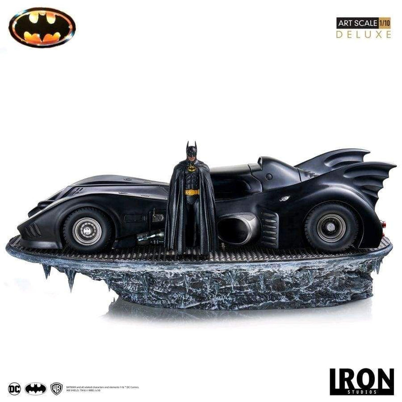 Image Batman 1989 - Batmobile & Batman 1:10 Scale Statue