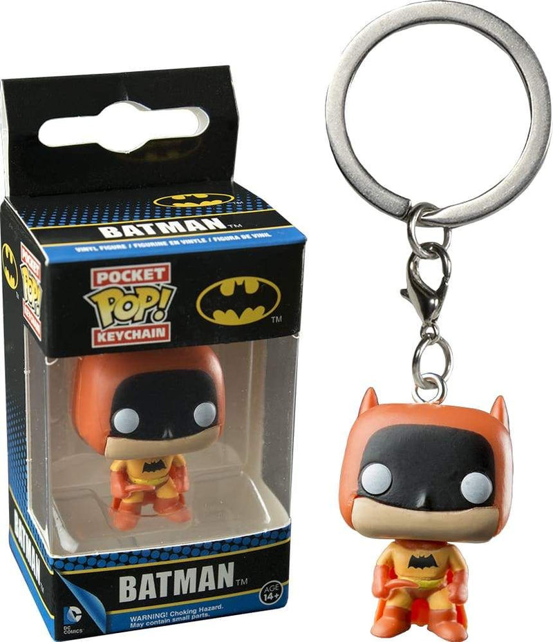 Image Batman - 75th Anniv Orange Pop! Keychain