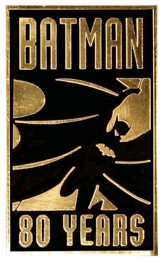 Image Batman - 80th Anniversary Gold Pin