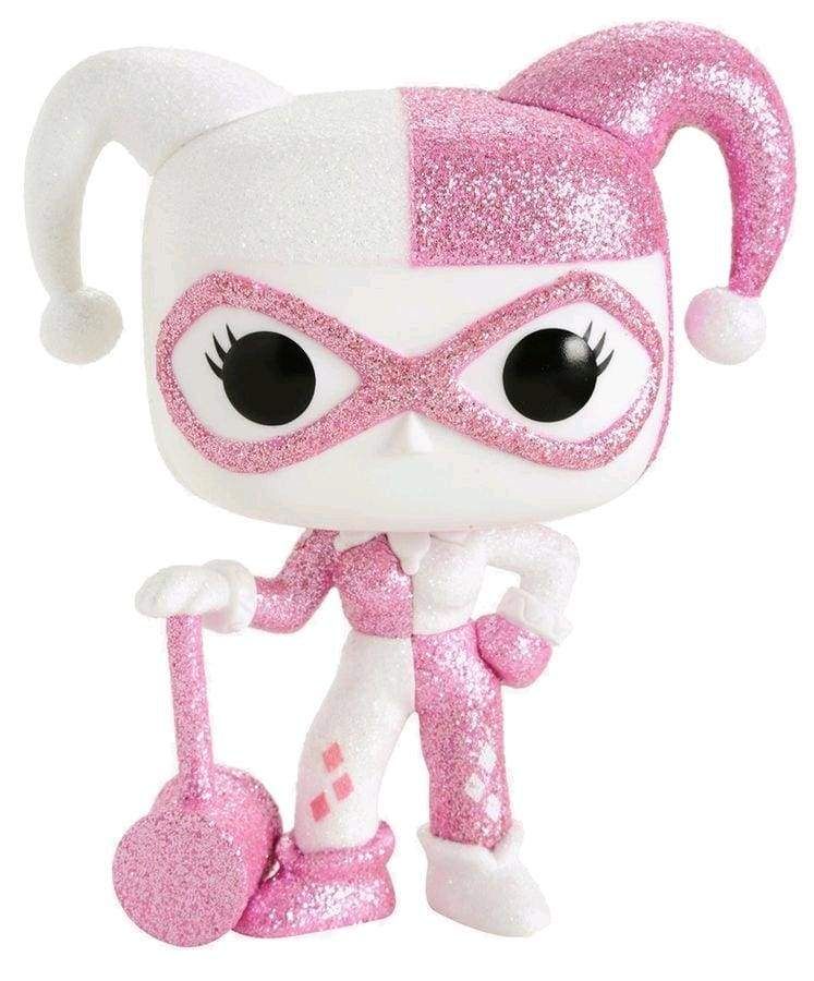 Image Batman - Harley Quinn Pink Diamond Glitter US Exclusive Pop! Vinyl [RS]