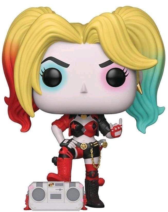 Image Batman - Harley Quinn with Boombox Rebirth US Exclusive Pop! Vinyl