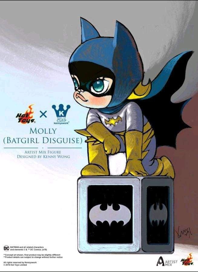 Image Batman - Molly (Batgirl Disguise) Artist Mix