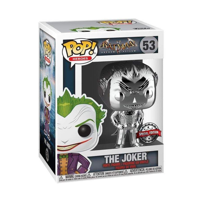 Image Batman - The Joker Silver Chrome Pop! RS