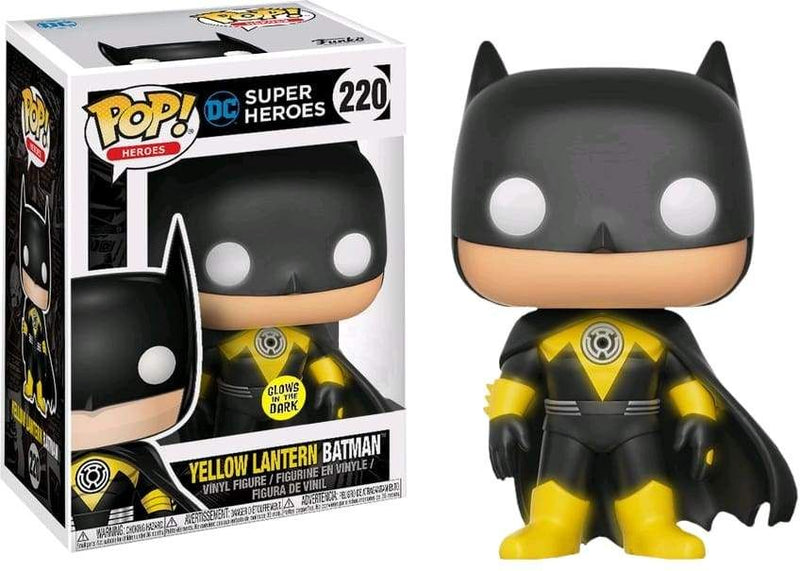Image Batman - Yellow Lantern Batman Glow US Exclusive Pop! Vinyl [RS]