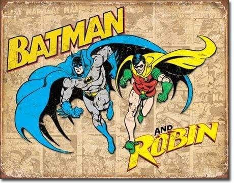 Image Batman & Robin - Retro Tin Sign