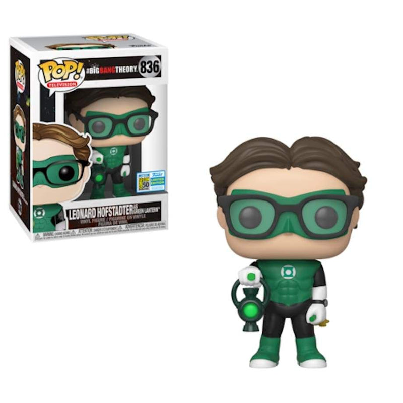 Image Big Bang Theory - Leonard Green Lantern Pop! SD19 RS