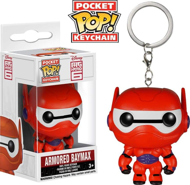 Image Big Hero 6 - Armored Baymax Pop! Keychain