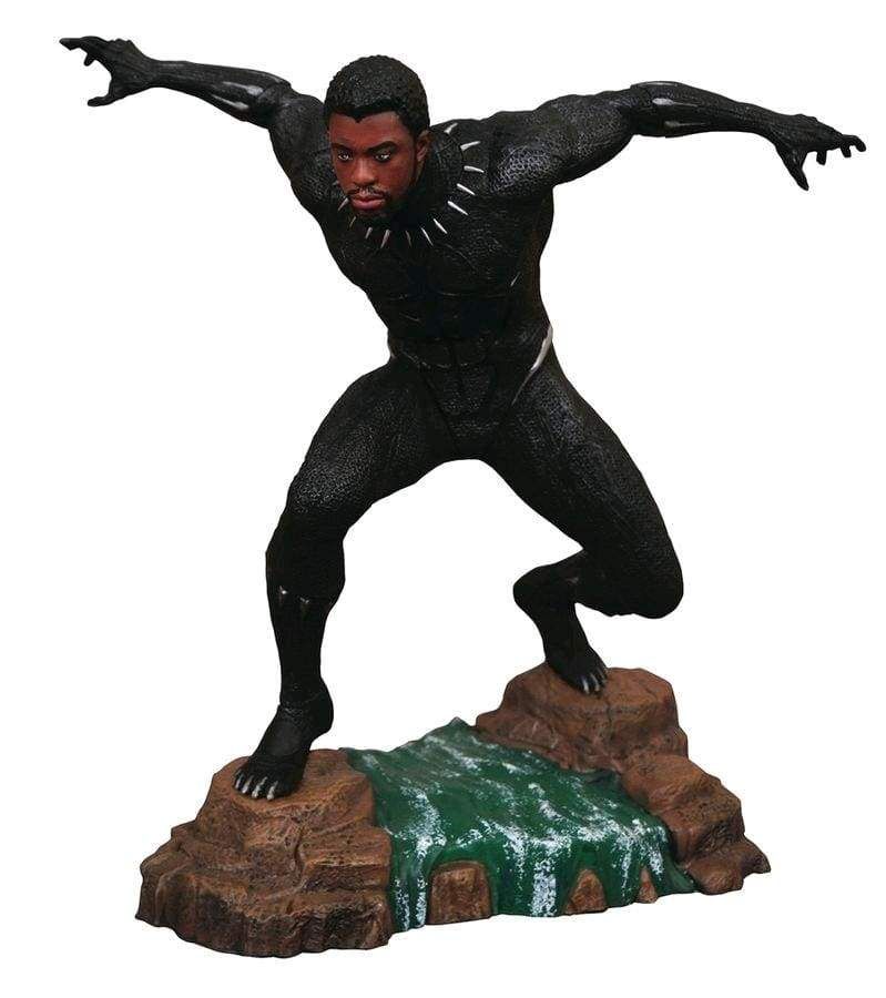 Image Black Panther - Black Panther Unmasked PVC Diorama