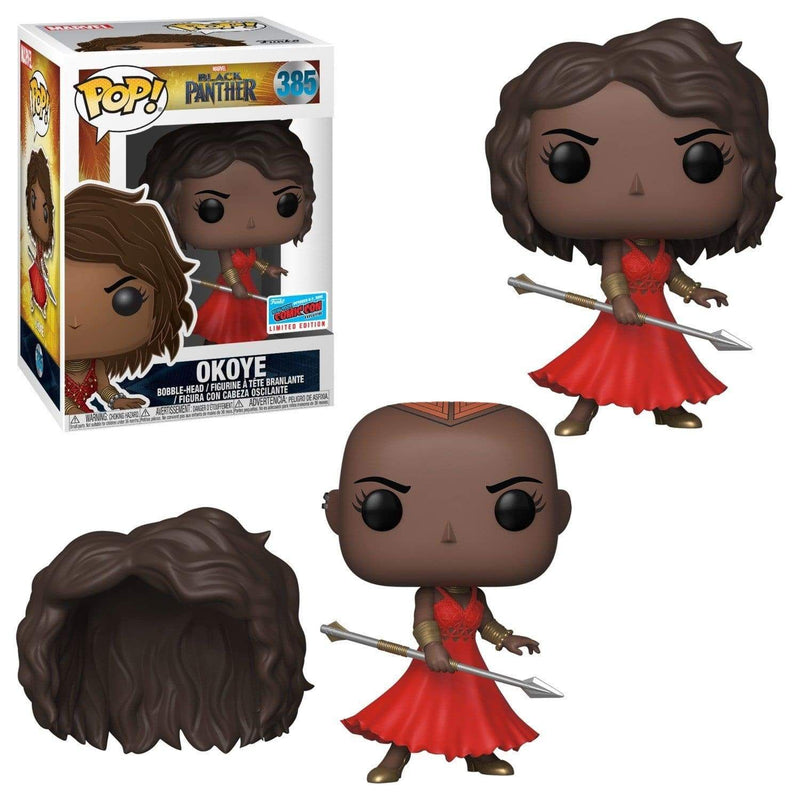 Image Black Panther - Okoye w/Red Dress Pop! NY18 RS (1 Per Person)