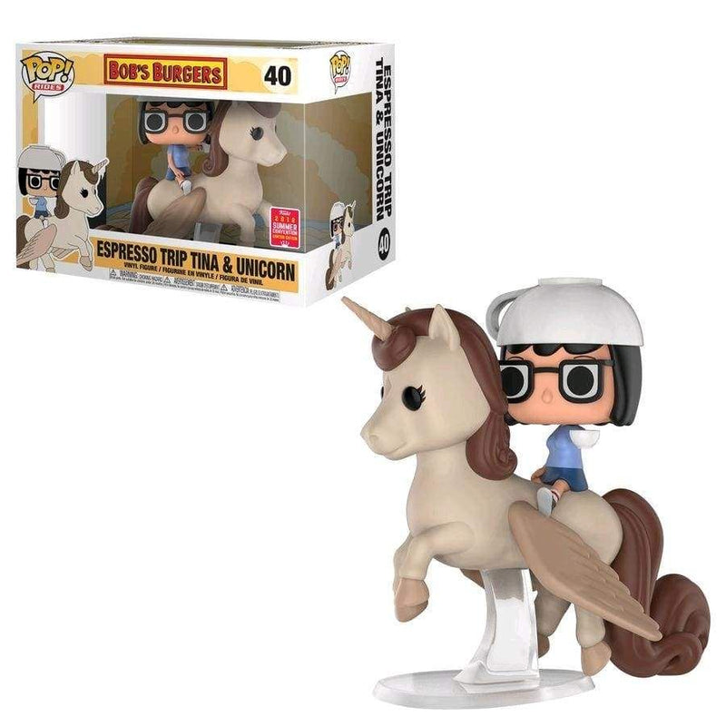 Image Bob's Burgers - Tina on Unicorn Pop! Ride SD18 RS