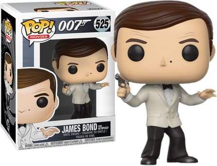 Image Bond - Roger Moore (White Tux) Pop! !E RS