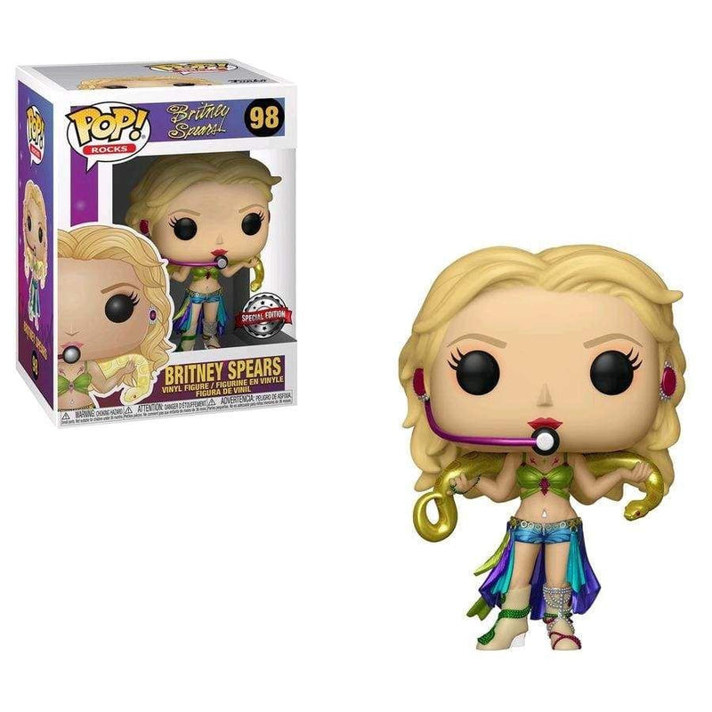 Image Britney Spears - Britney Spears Slave 4U Metllaic US Exclusive Pop! Vinyl [RS]