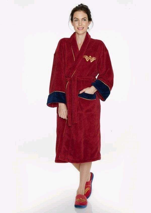 Image BvS - Wonder Woman Fleece Bathrobe