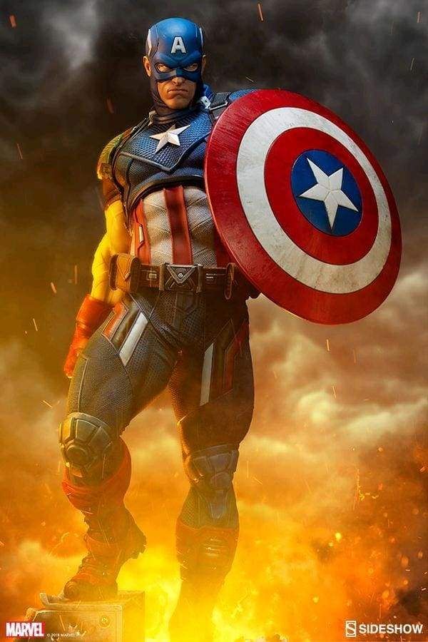 Image Captain America - Captain America Premium Format Statue
