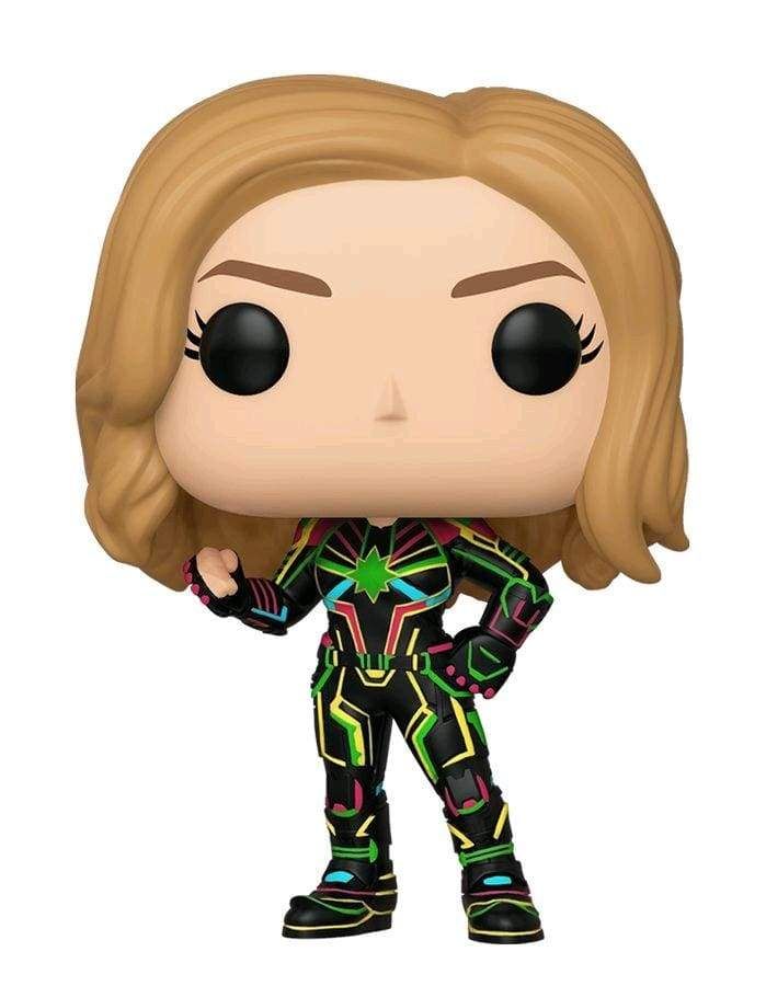 Image Captain Marvel - Captain Marvel Neon Suit Pop! Vinyl