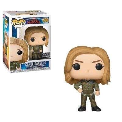 Image Captain Marvel - Carol Danvers Flight Suit US Exclusive Pop! Vinyl [RS]