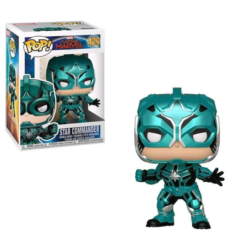 Image Captain Marvel - Star Commander Pop! Vinyl