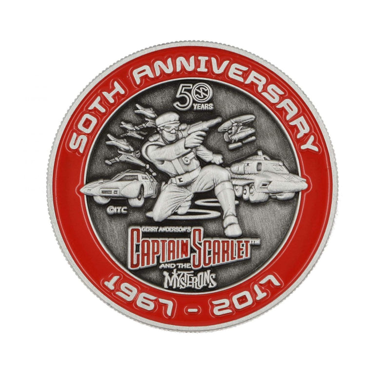 Image Captain Scarlet - 50th Anniversary Coin