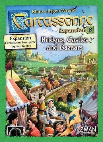 Image Carcasonne Expansion 8 Bridges Castles and Bazaars