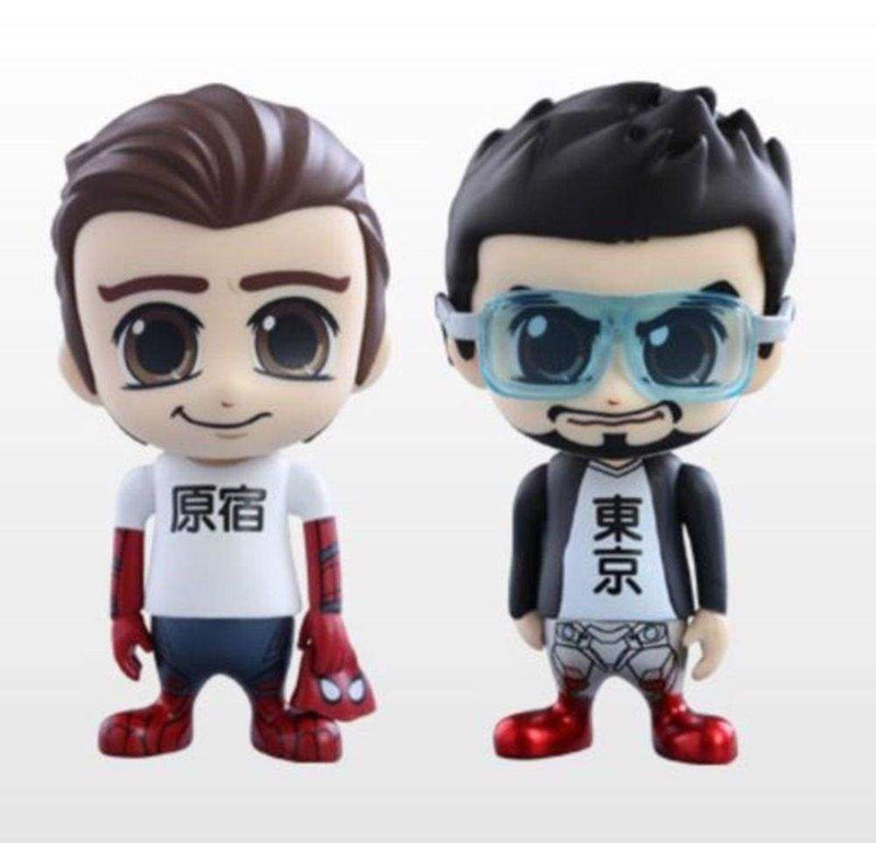Image Cosbaby - Spider-Man Homecoming - Peter Parker & Tony Stark (Tokyo & Harajuku Tour Version)