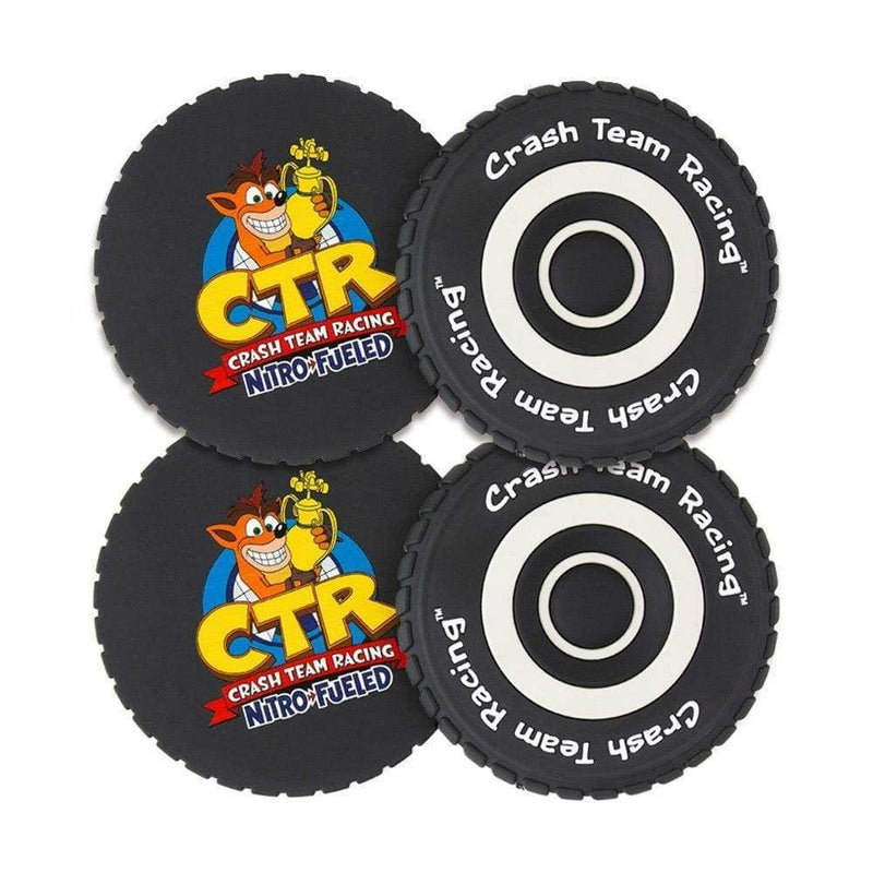 Image Crash Team Racing - Tyre Coasters (4-Pack)