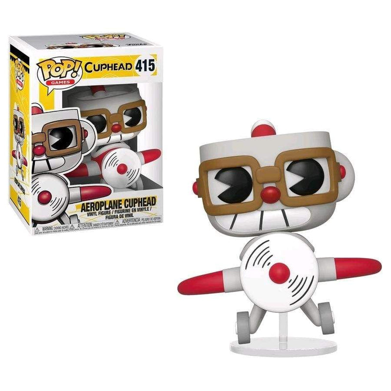 Image Cuphead - Aeroplane Cuphead Pop! Vinyl
