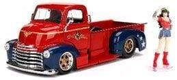 Image DC Bombshells - Wonder Woman Chevy Pickup 1:24 Scale Hollywood Rides Diecast Vehicle