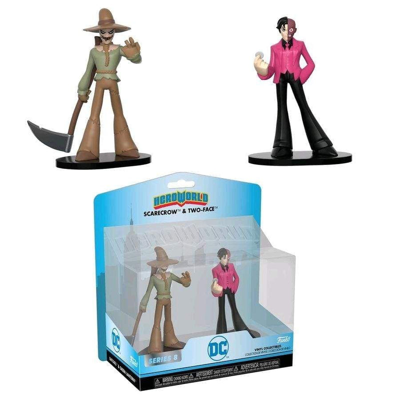 Image DC Comics - Hero World Scarecrow & Two-Face 2-pack [RS]