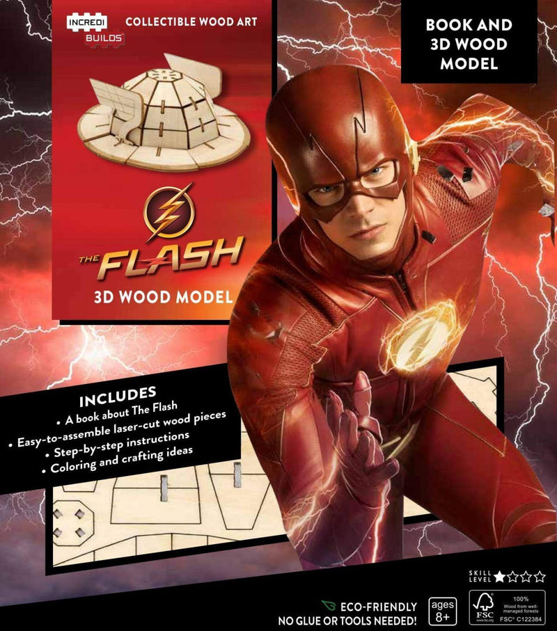 Image DC Comics: The Flash 3D Wood Model