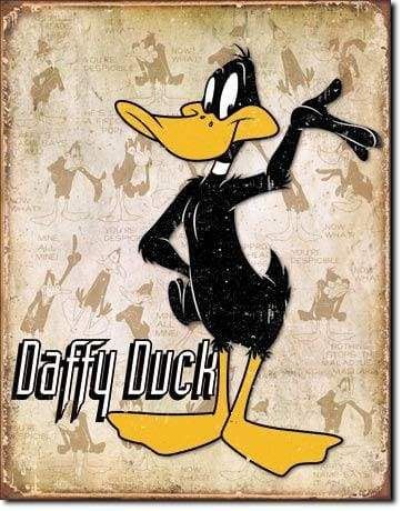 Image Daffy Duck - Retro Tin Sign