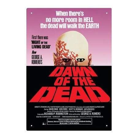 Image Dawn Of The Dead - Tin Sign