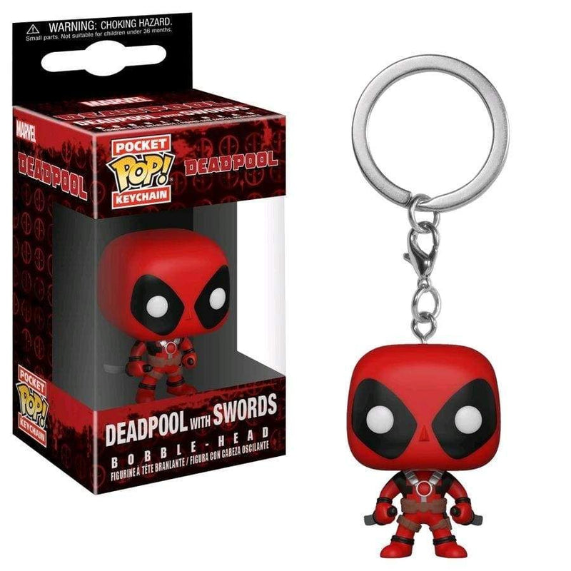 Image Deadpool - Deadpool w/Swords Pop! Keychain
