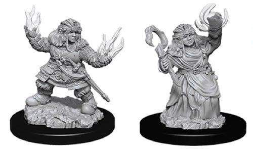 Image Deep Cuts Pathfinder Female Dwarf Summoner Unpainted Miniature