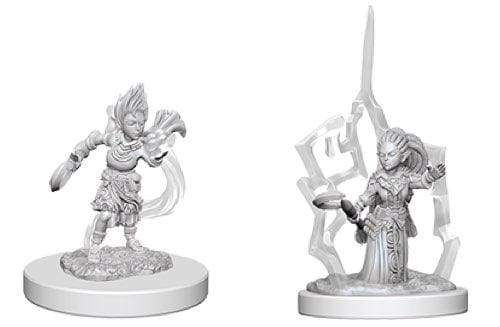 Image Deep Cuts Pathfinder Female Gnome Druid Unpainted Miniature