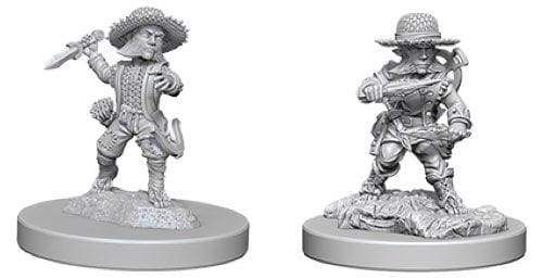 Image Deep Cuts Pathfinder Male Halfling Rogue Unpainted Miniature