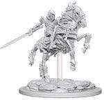 Image Deep Cuts Pathfinder Skeleton Knight on Horse Unpainted Miniature