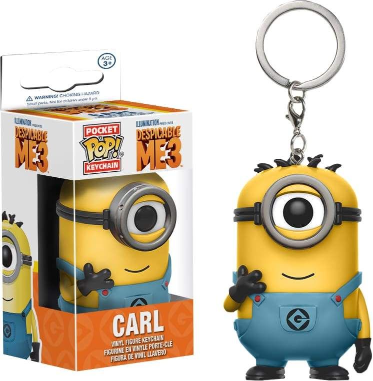 Image Despicable Me 3 - Carl Pop! Keychain